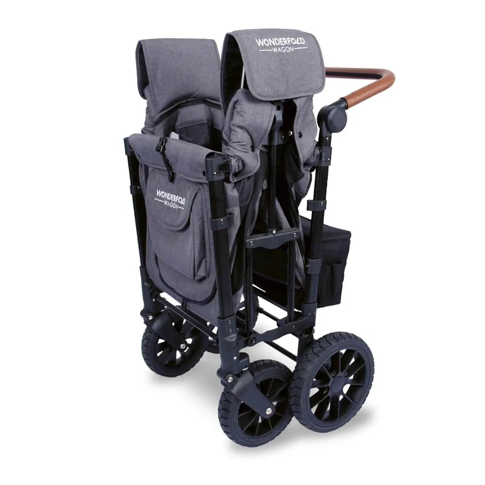 Wonderfold W2 Luxe Double Wagon - Charcoal Grey