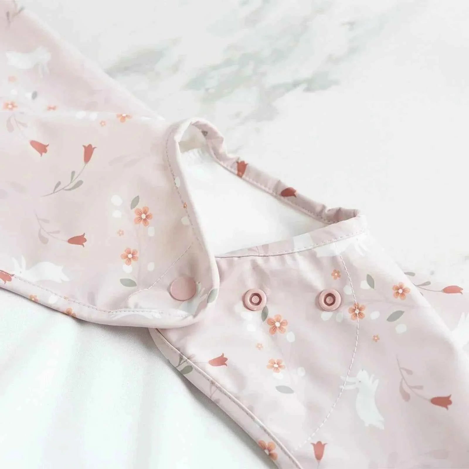 Bibado Coverall Weaning Bib - Botanical Bunnies
