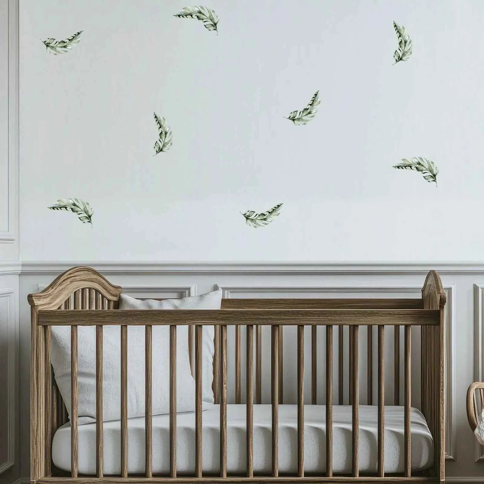 Live Vida Safari Leaves Wall Sticker A4