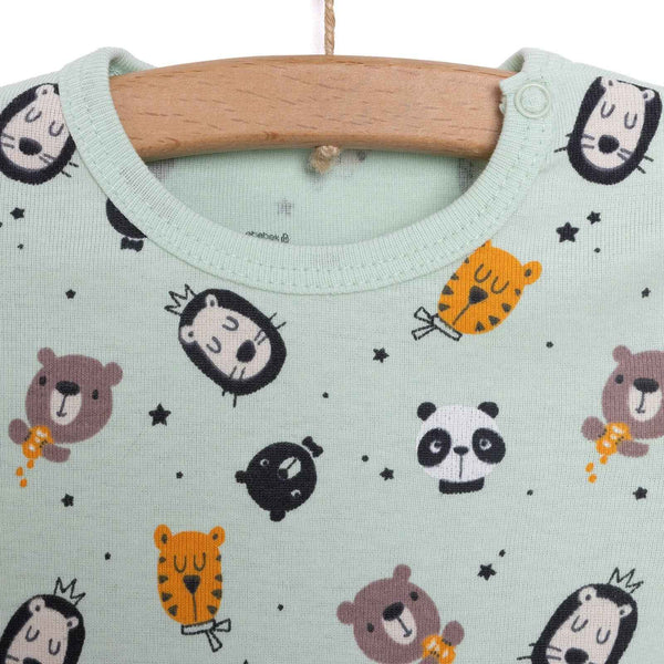 HelloBaby Baby Boy Short Sleeve  Body - Multicolour