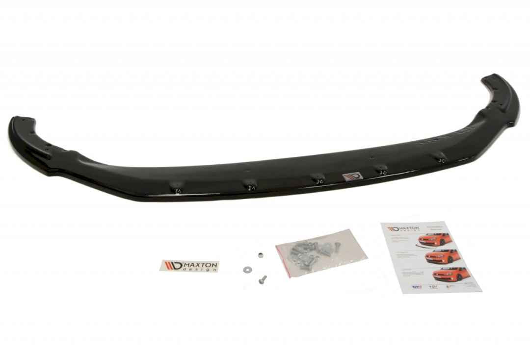 Maxton Design - FRONT SPLITTER SKODA FABIA II FACELIF MODEL, STANDARD BUMPER