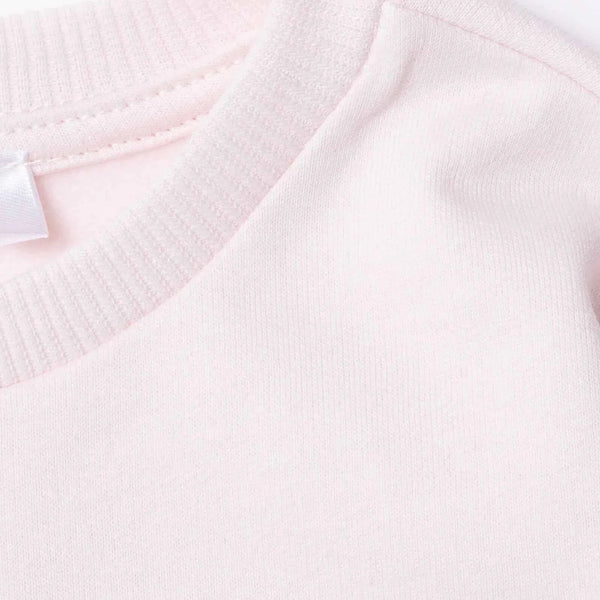 HelloBaby Motto Girl Jogging Set - Light Pink