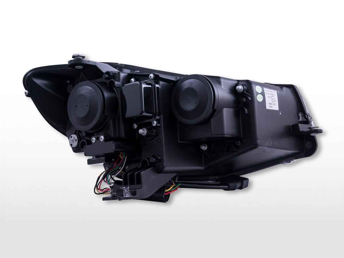 FK Pair LED DRL Dynamic Headlights VW Caddy 2020+ Chrome inc Servo E-Mark LHD