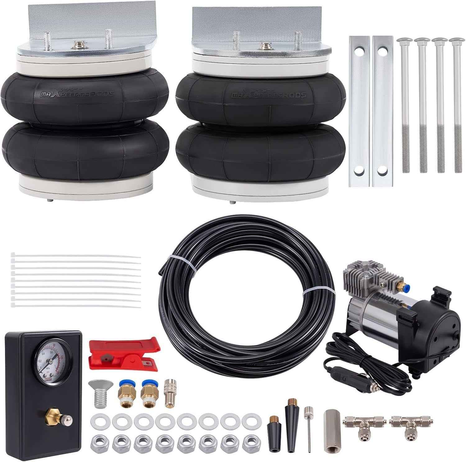 MXPR Air Suspension Spring Bag + Compressor Vauxhall Movano Renault Master 10-24