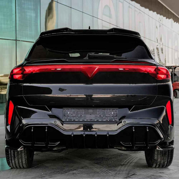 OW  Rear Bumper Diffuser Splitter Styling CUPRA Terramar Mk1 25+ ABS Gloss Black