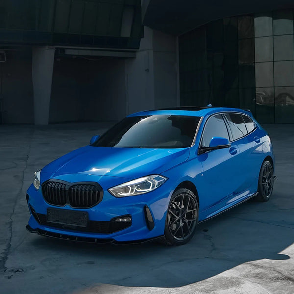 OW Front Bumper Lip Splitter BMW 1 Series F40 M-Pack M135i 19-24 Gloss Black
