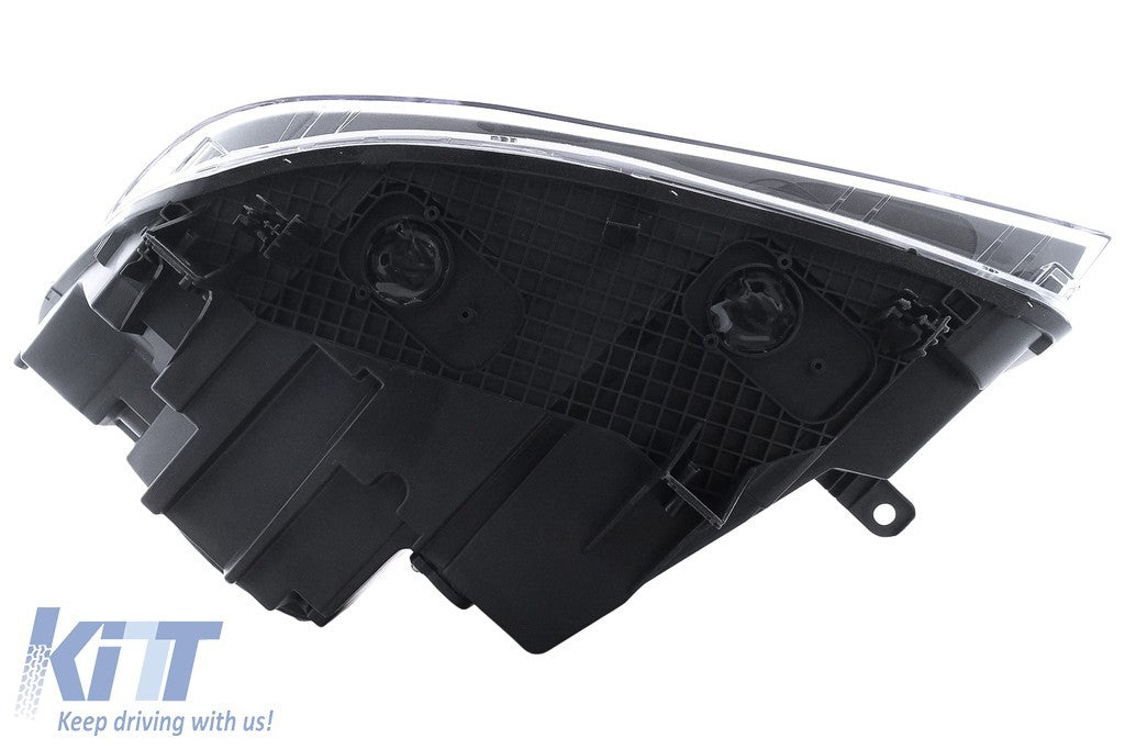 KT LUXE Pair LED HID DRL 4D Headlights BMW X5 F15 13-18 Conversion to G05 LHD
