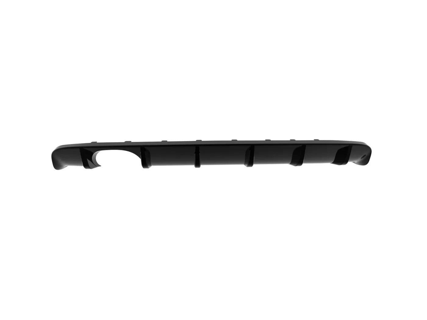 Motordrome Design Rear Bumper Diffuser Audi A3 8P Sportback 08-12 Gloss Black