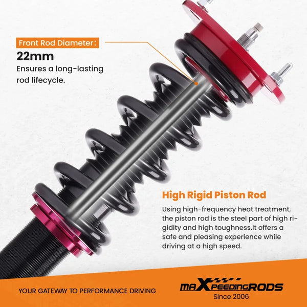 MXPR 24 Way Lowering Coilovers MERCEDES S-CLASS W220 S430 S500