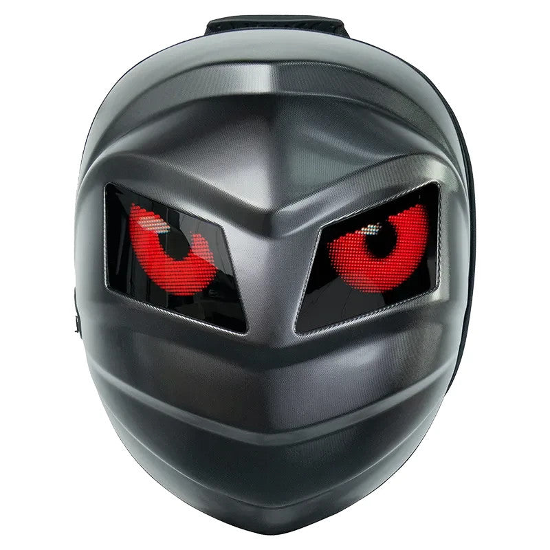 LOY Biosled Black Knight HSQ-1 BT App LED Screen Backpack Bag Motorcycle Bike