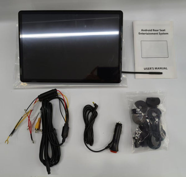 ANDRSEPRO VT-1380A 1x Headrest OLED 4K Screen 13.5" Android OS Apps Wifi Mirror Cast