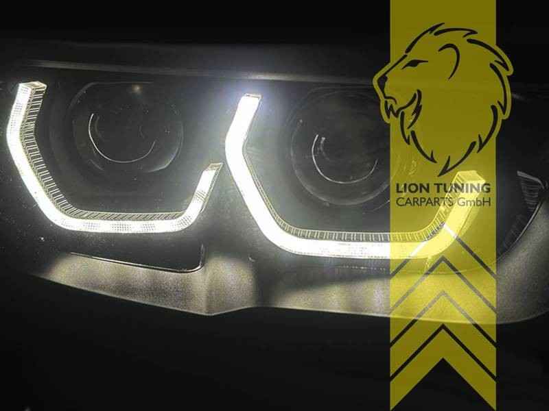 LTG Pair LED DRL Lightbar Headlights BMW 1 Series F20 F21 LCI 15-19 LHD
