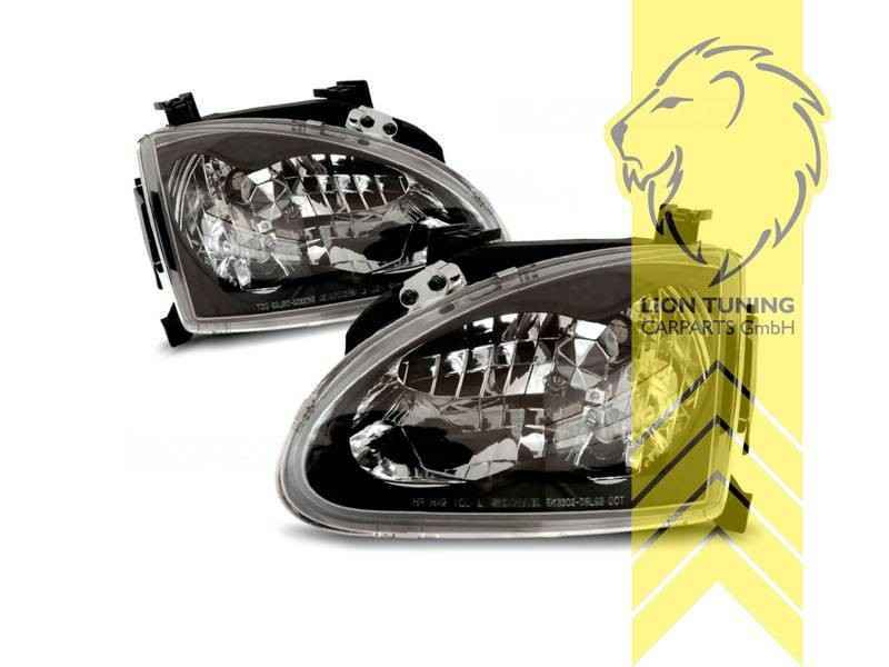 LTG Halogen Headlights Honda CRX Del Sol EH EG 92-98 LHD EXPORT ONLY