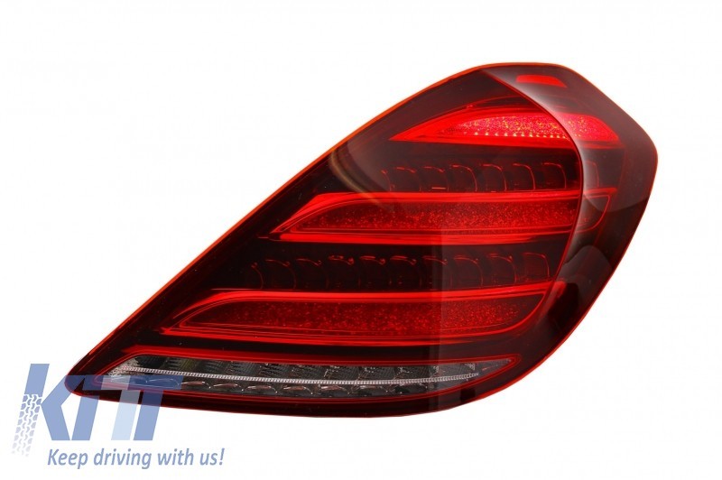 KT Pair LED Sequential Rear Lights Tail Lamps Mercedes S-Class W222 13-17 LHD