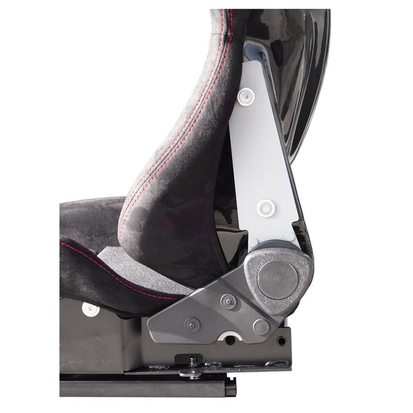 Simoni Racing Universal Kimi SRSF/17 x1 Individual Bucket Seat Black Red Stitch Alcantara