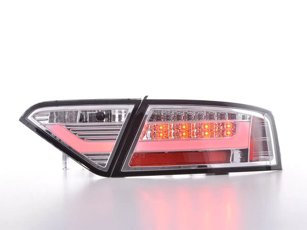 FK Set LED REAR Lights Audi A5 8T 8TA 8F Coupe Sportback 07-11 chrome S5 LHD
