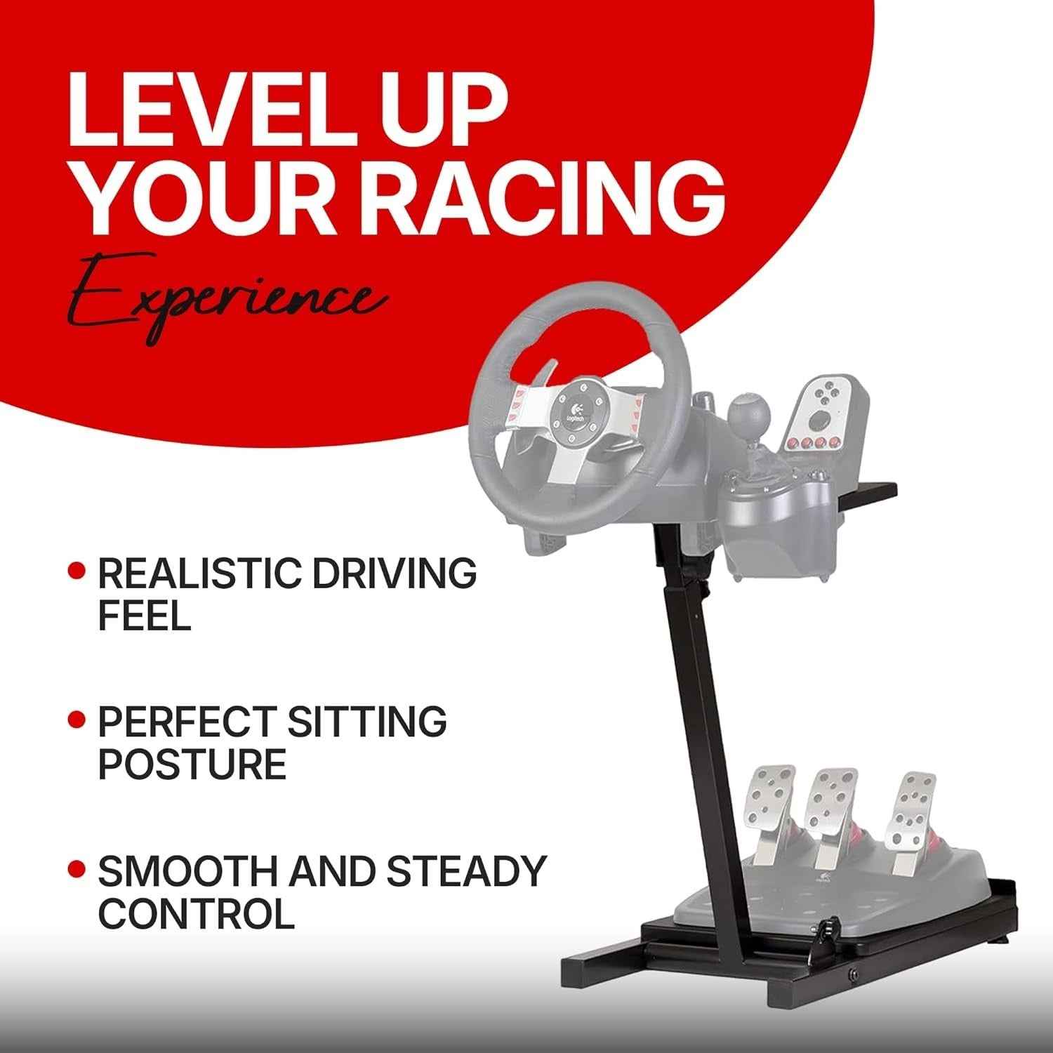 Driving Sim Racing Wheel Stand Frame Wheel Logitech Xbox Madcatz Thrustmaster