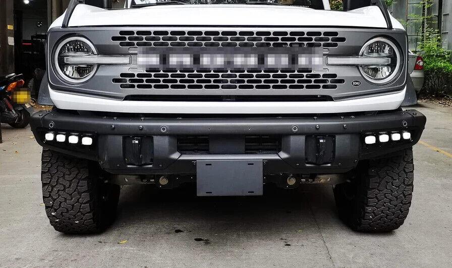 Modular Bumper G6 Ford Bronco Sequential Switchback LED DRL Fog Light & Indi Kit