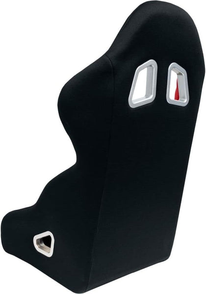 ATS Pair x2 Black & Red Sports Car Van Camper Universal Bucket Seats inc slides