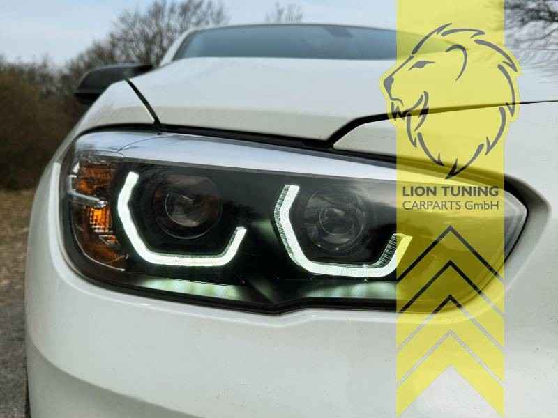 LTG Pair LED DRL Lightbar Headlights BMW 1 Series F20 F21 LCI 15-19 LHD