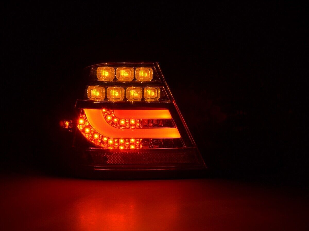 FK Pair Smoke BLACK LED REAR LIGHTS BMW 3-series E46 Coupe 03-07 black LHD