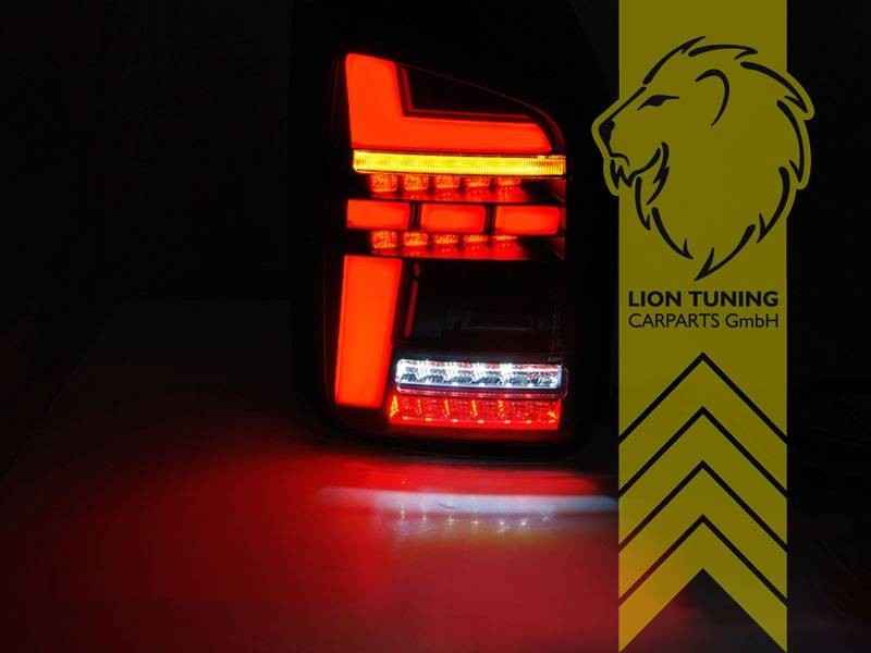 LT Pair LED Rear Lights VW T5 Bus Multivan Transporter Facelift T6 look dynamic