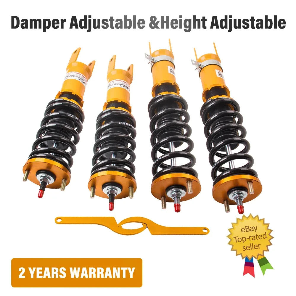 MXPR Adjustable Lowering Coilovers Honda S2000 Base V AP1/AP2 Convertible