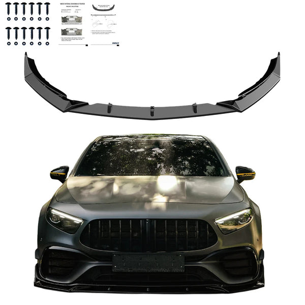 OW Body Body Styling Kit ABS Black Gloss MERCEDES A Class A45 S Aero Pack W177