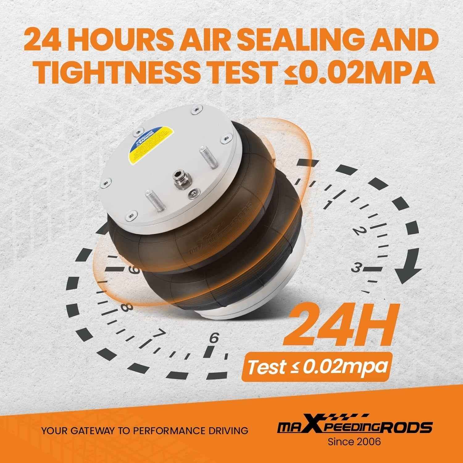 MXPR Air Suspension Spring Bag + Compressor Vauxhall Movano Renault Master 10-24