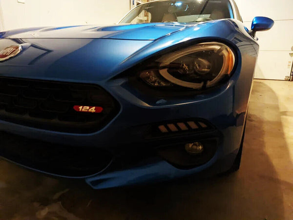 15-20 Fiat 124 Spider Sequential Switchback LED DRL Fog Light & Indi Kit