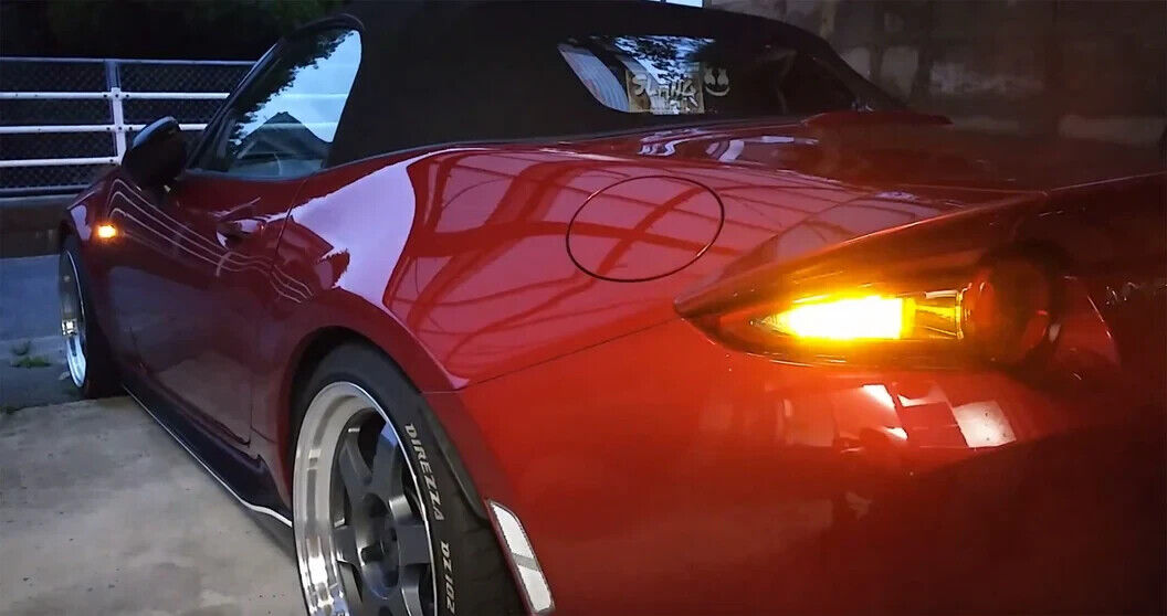 Amber Mazda MX-5 ND 16+ Sequential Switchback LED DRL DYNAMIC Indicator Kit