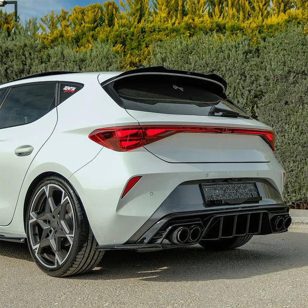 OW Rear Roof Spoiler Wing Seat CUPRA Leon 2020+ ABS Gloss Black