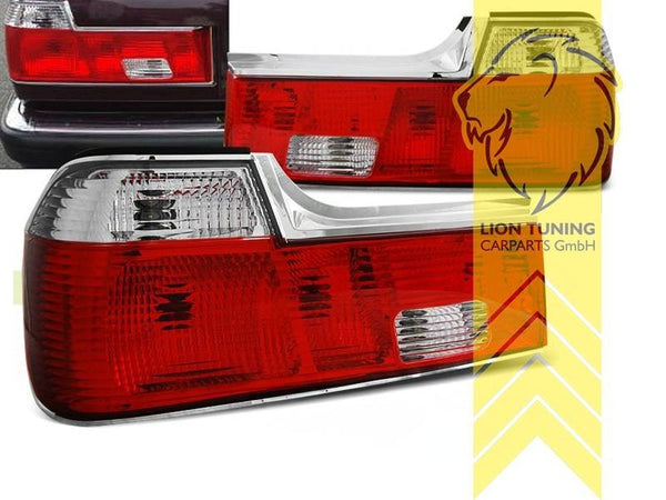LTG Pair Rear Lights Tail Lamps Taillights BMW E32 sedan 86-94 LHD EXPORT ONLY
