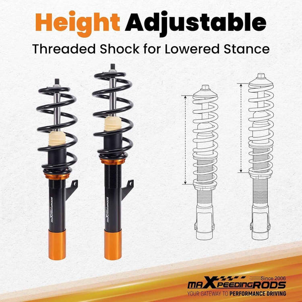 MXPR Coilovers Kit  Audi A3 8P 8PA 8P1 1.6TDi 1.9TDi 2.0TDi VW Golf 5 6 03-13