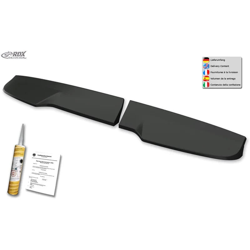 RDX Rear Boot Spoiler Wing VAN Citan 12-21 Kangoo 13-21 NV250 19-21 Barn PUR-IHS