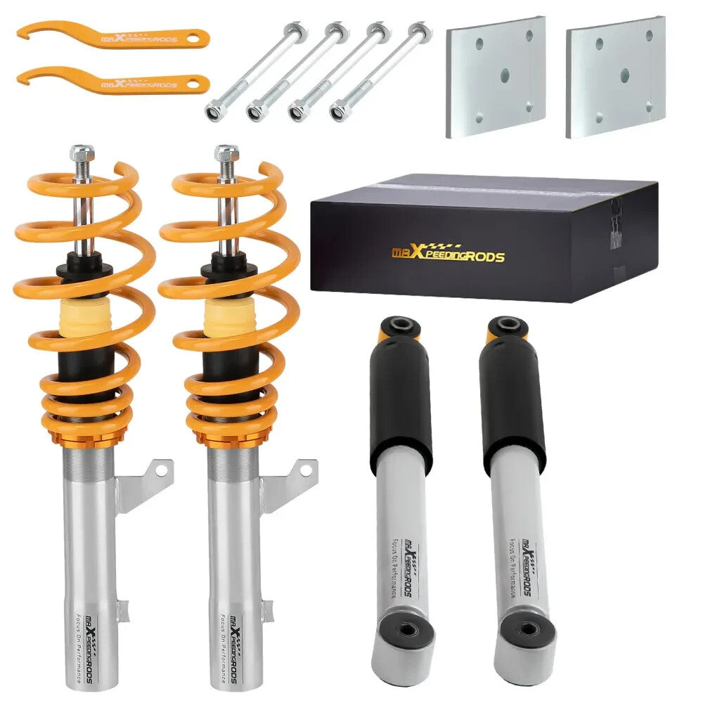 MXPR Adjustable Height Lowering Coilovers VW Caddy 2K Mk3 2004-2015 1.6 1.9 2.0