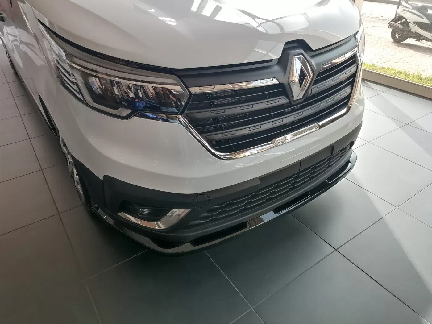 Motordrome Design Front Bumper Lower Splitter Renault Trafic Mk3 Facelift 22+