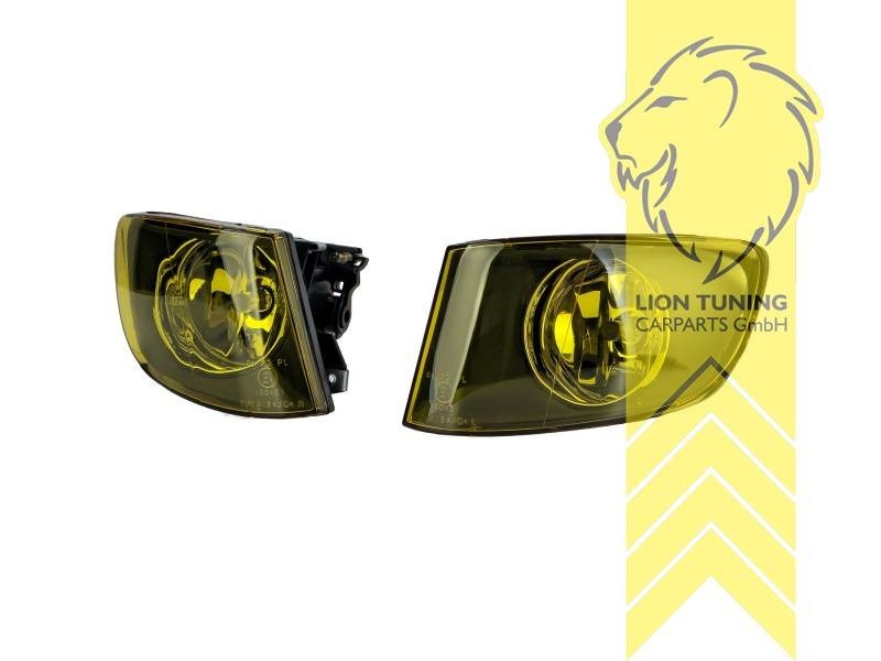 LT Pair Halogen Fog Lights Fogs BMW E92 Coupe E93 Cabriolet yellow 07-13