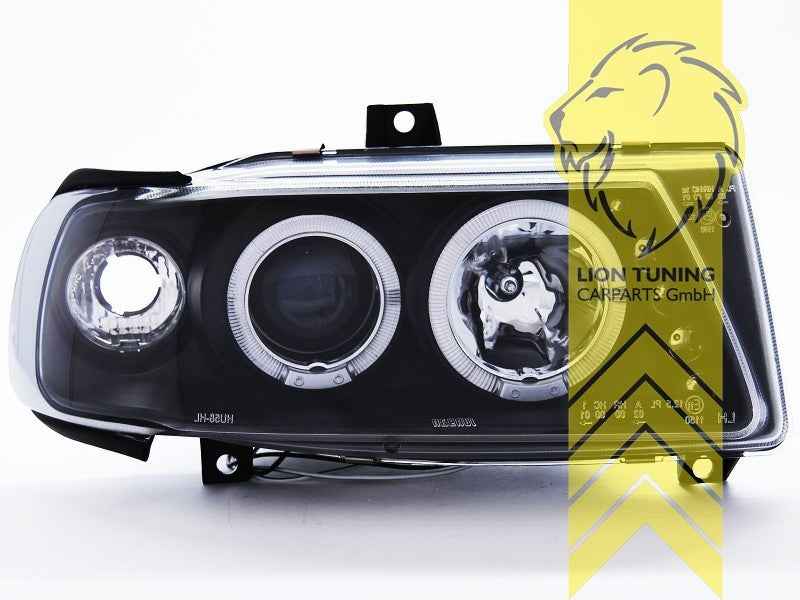 LTG Pair LED DRL Halo Ring Headlights Seat Ibiza 6K Cordoba 6K + FL 93-99 LHD