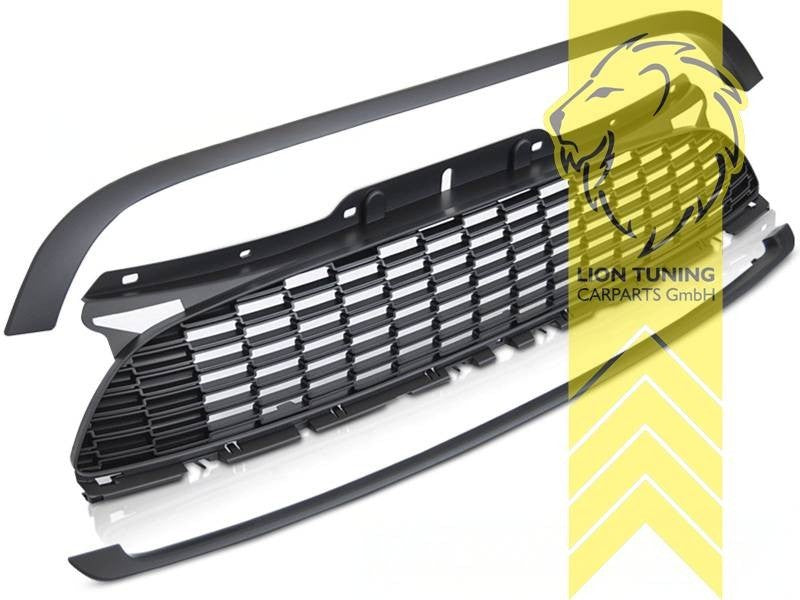 LT Front Bumper M Black Radiator Grille Grill Mini R55 R56 R57 Facelift R58 R59