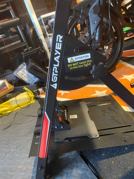 GTPLAYER Folding Racing Sim Stand & Seat Frame G25 G27 G29 G920 Driving Game