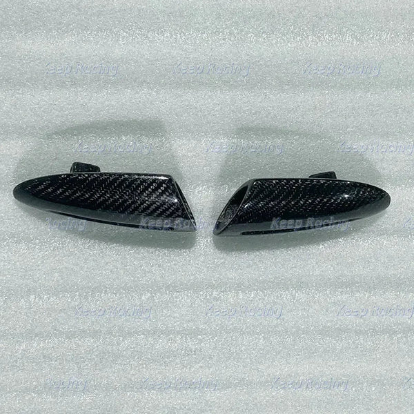 Track Interior Door Handle Pulls Porsche GT3 RS 987 Cayman Boxster Carbon Red