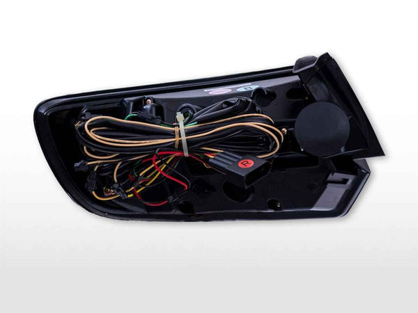 FK LED Lightbar Rear Lights Tail Lamps Audi A3 8P 8PA 04-08 Black RED S3 LHD