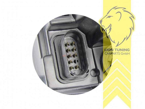 LTG Pair DEPO Halogen Headlights VW Golf 5 1K1 1K5 03-09 sedan Variant black LHD