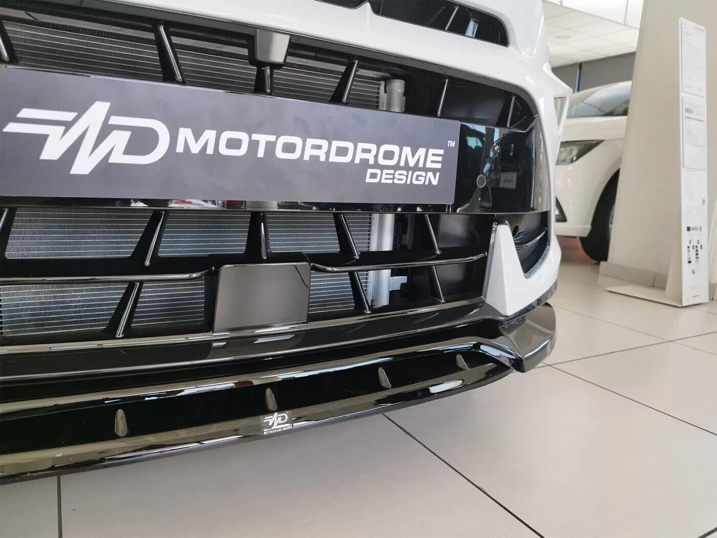 Motordrome Design Front Splitter V.2 Cupra Formentor Mk1 Facelift Gloss Black