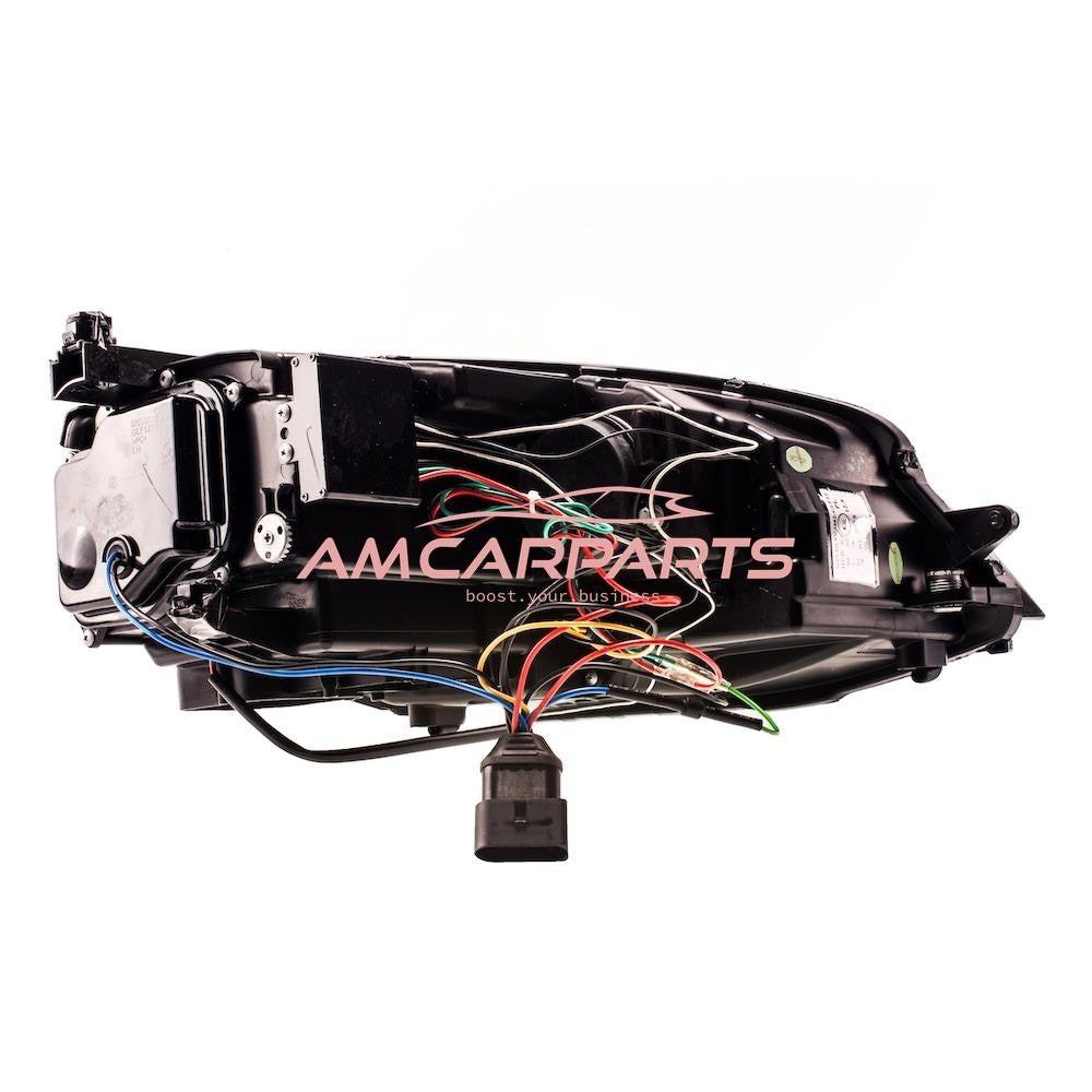 AMCP Pair LED DRL Halogen U Lightbar Headlights VW Golf 7 Pre-Facelift 12-21 LHD