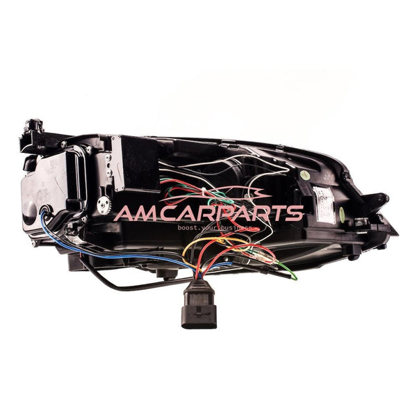 AMCP Pair LED DRL Halogen U Lightbar Headlights VW Golf 7 Pre-Facelift 12-21 LHD