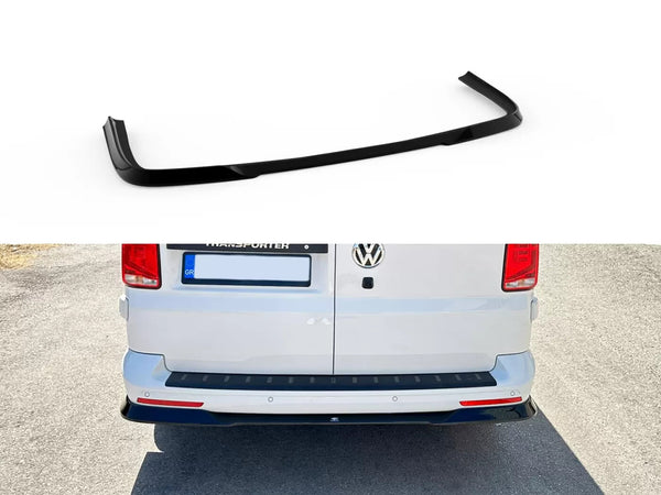 Motordrome Design Rear Splitter Diffuser Valance VW T6.1 Long Gloss Black