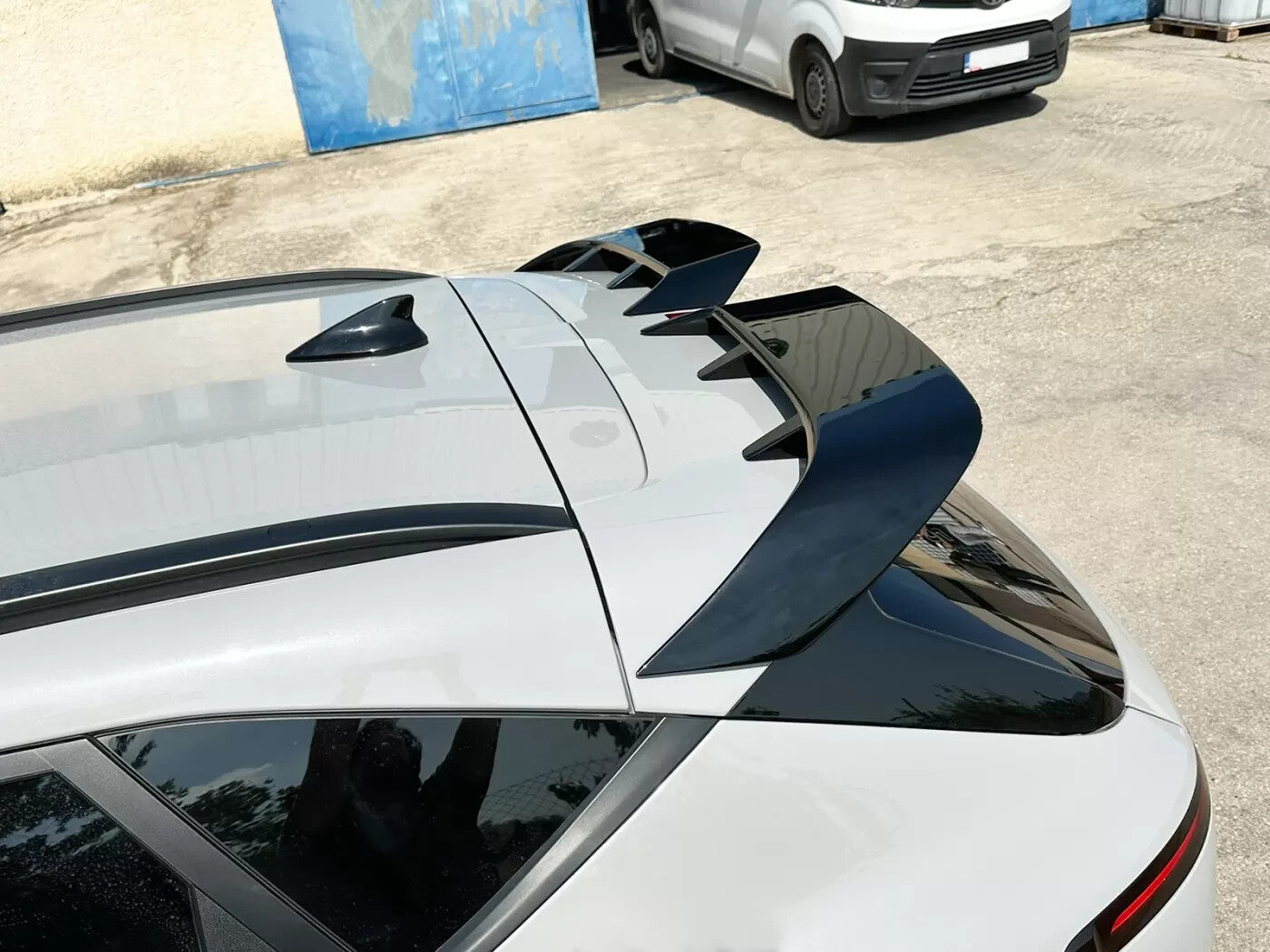 Motordrome Rear Wing Spoiler Hyundai Kona N-Line Mk2 Gloss Black