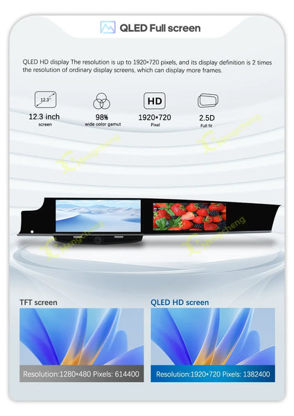 HC 12.3" Dual screen Porsche Panamera 10-16  Android 13 Carplay 4G 8Core 8x128G